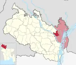 Location of Rajarhat