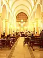 inside view of the church San Francisco Javier Parish of Ramallo.