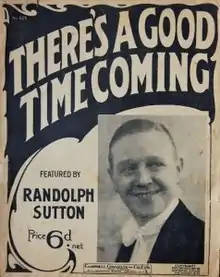 Sheet music cover, 1930