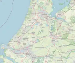 De Bijenkorf is located in Randstad