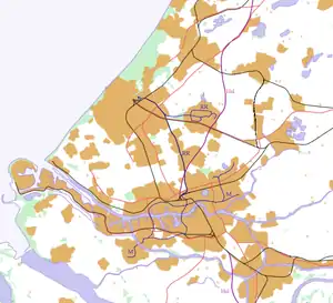 Den Haag HS is located in Southwest Randstad