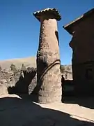 Remains of a column