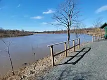 View of the Raritan River from the Edison Boat Basin