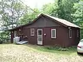 A typical Northwoods cabin in the Mercer area