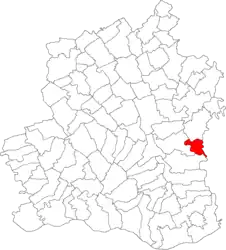 Location in Teleorman County