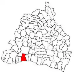 Location in Dolj County