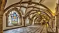 Hallway and window view in the New Munich Town Hall