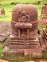 A small votive stupa