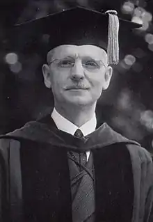 Raymond Culver, president of Frances Shimer Junior College 1936-1938