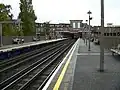 Westbound platform looking east