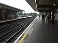 Eastbound platform looking west