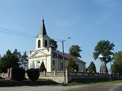 Parish church of Saint John the Baptist. Built in 1800.