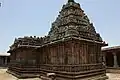 Rear view of Chennakeshava temple at Hullekere