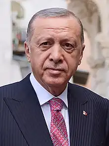 Recep Tayyip Erdoğan, President of the Republic of Turkey