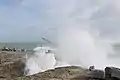 Red Crane's active Blow Hole during Storm St Jude of 2013.