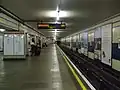 Westbound platform looking east