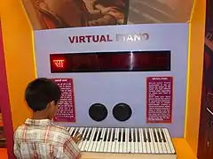 Virtual piano