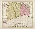 Kingdom of Loango and Kongo map - Peter Schenk the Elder (1660 - 1718); Gerard Valck (1652 - 1726).