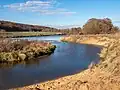 Riverbank of the Regnitz (Germany)