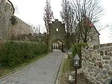 Reichenberg Castle, entrance, near Reichelsheim