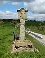 Wayside cross at the N10, just outside the town