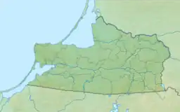 Upper Pond is located in Kaliningrad Oblast