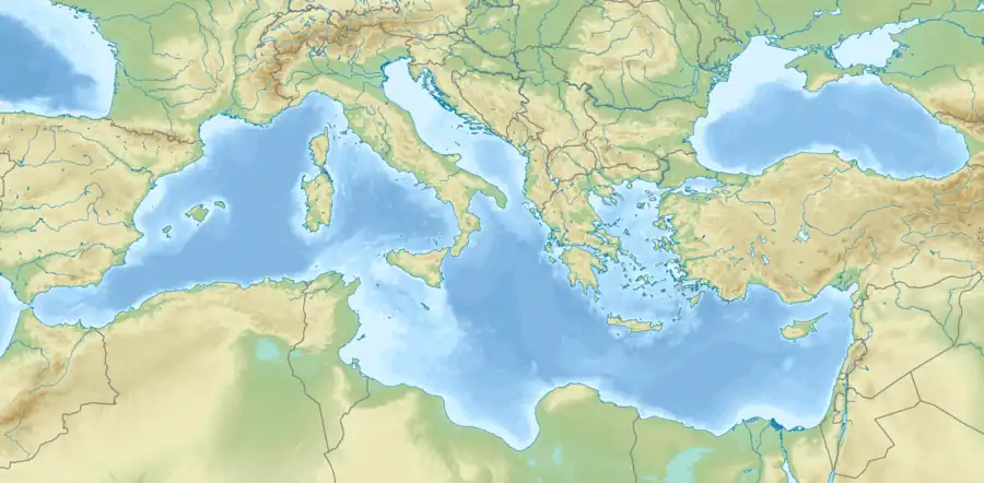 Titus 3 is located in Mediterranean