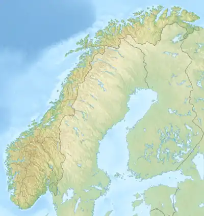 Famnvatnet is located in Norway