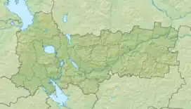 Sheksna Reservoir is located in Vologda Oblast