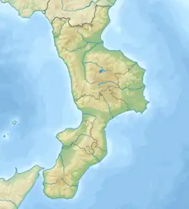 1905 Calabria earthquake is located in Calabria