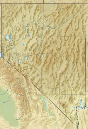 Horse Range (Nevada) is located in Nevada