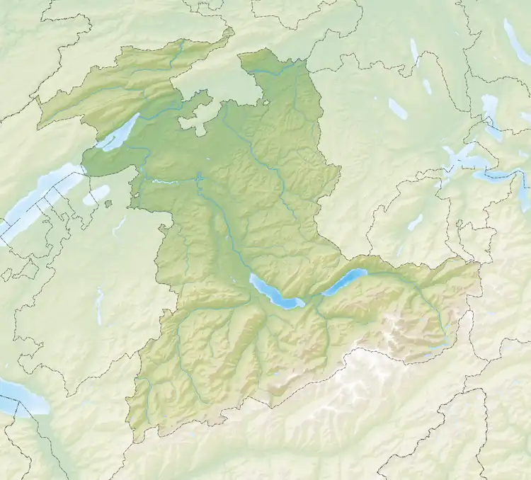 Nods is located in Canton of Bern