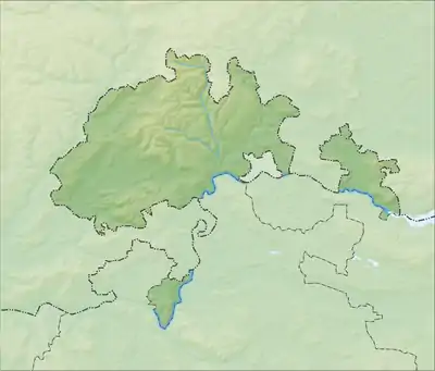 Merishausen is located in Canton of Schaffhausen