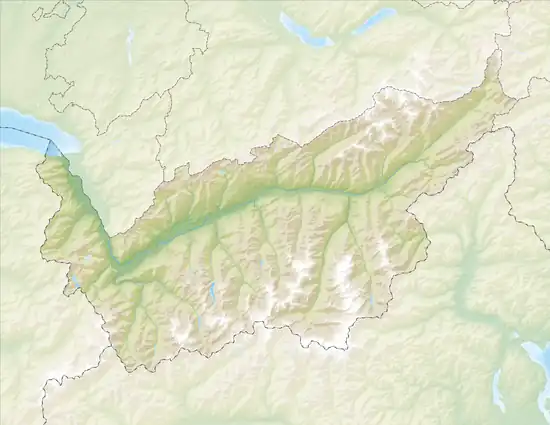 Mollens is located in Canton of Valais