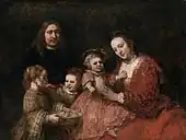 Portrait of a Family, by Rembrandt, 1668–69