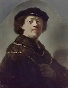 Self-Portrait in a Black Cap, c. 1637. Wallace Collection, London