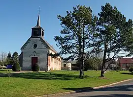 The church in Remiencourt