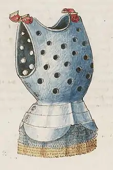 Medieval cuirass and faulds