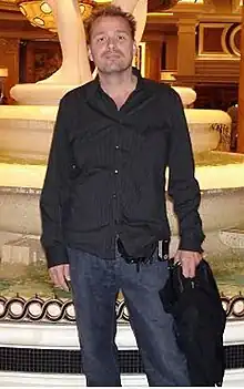 Rene at Caesars Palace, Las Vegas, in 2008