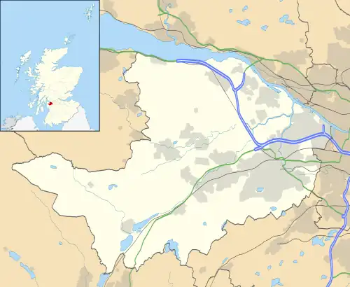 Barrhead is located in Renfrewshire