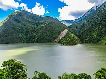 Emerald Reservoir in Chivor