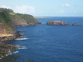 The coastline of Petite-Île