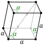 Rhombohedral, D-centered