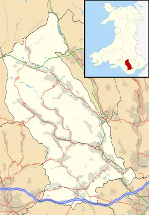 Glenboi is located in Rhondda Cynon Taf