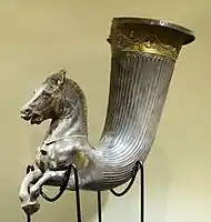 Silver rhyton for the Thracian market, end 4th century