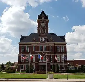 Rice County Courthouse in Lyons (2022)