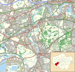 White Lodge, Richmond Park is located in London Borough of Richmond upon Thames