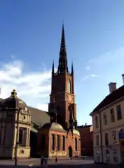 One of the oldest buildings in Stockholm, Riddarholmskyrkan