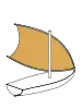 Polynesian crab claw sail