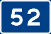 National Road 52 shield